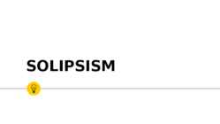 Solipsismi powerpoint