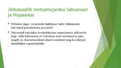 Saksamaa ja Hispaania metsad ja metsamajandus #11