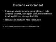 Eksoplaneedid #4