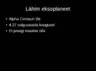 Eksoplaneedid #7