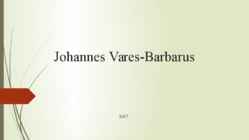 Johannes Vares-Barbarus
