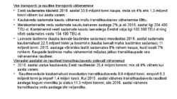 Eesti transpordi analüüs #4