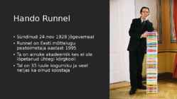 Hando Runnel-Omad #3