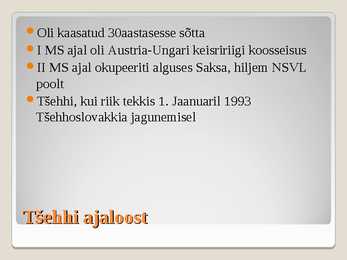 Tšehhi Vabariik #9