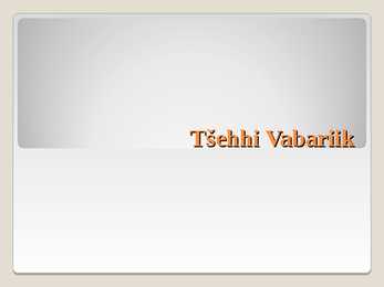 Tšehhi Vabariik