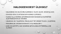 Halogeenid #2