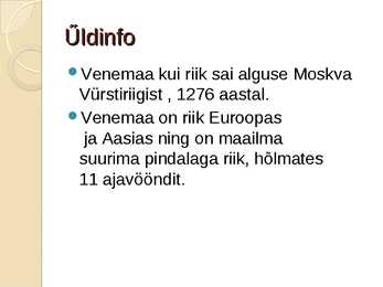 Venemaa Föderatsioon #2