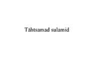 SULAMID #4