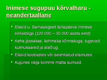Inimese bioloogiline ja sotsiaalne areng #6