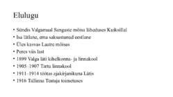 August Gailit #2