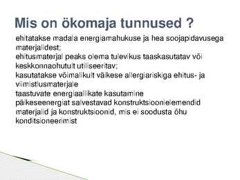 Kuidas ehitada ökomaja #2
