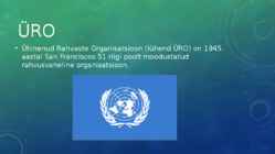 Hilinenud rahvaste organisatsioon #2