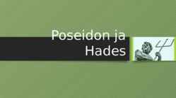 Poseidon ja Hadesese