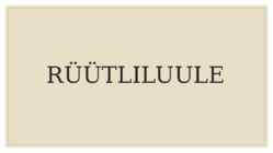 Rüütlikirjandus #3