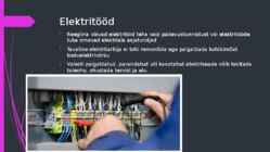 Elekter kodus esitlus #10