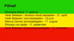 Rastafari usund #9