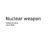Nuclear bomb