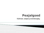 Peajalgsed