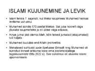 ISLAM-ISLAMI LEVIK-KULTUUR #3