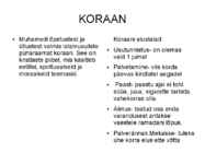 ISLAM-ISLAMI LEVIK-KULTUUR #6