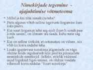 ÕPPIMINE TÄISKASVANUEAS #23