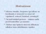 ÕPPIMINE TÄISKASVANUEAS #4