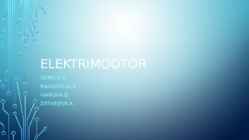 Elektrimootor