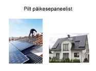 Vee-tuule-päikese ja biomassi energia #7