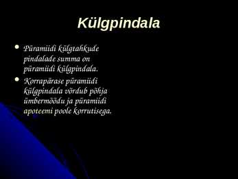 Püramiid #5