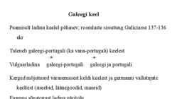 Galeegi keel #4