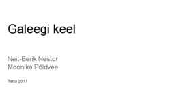 Galeegi keel