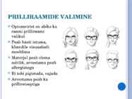 OPTOMETRISTI NÕUANDED KLIENDILE #5