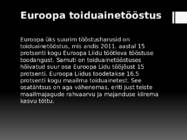Toiduainetööstus #9