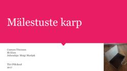 Mälestuste karp