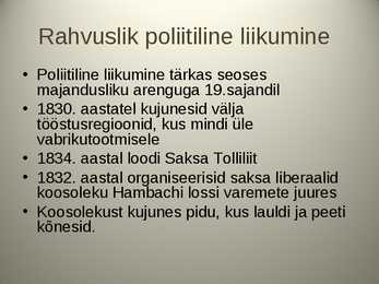 Saksamaa aastatel 1600-1900 #19