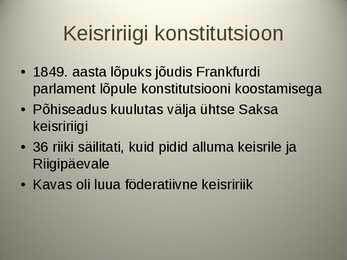 Saksamaa aastatel 1600-1900 #23