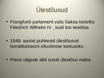 Saksamaa aastatel 1600-1900 #24