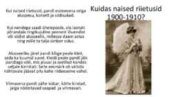 1900-1910 aastate rõivaste ajalugu #14