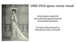 1900-1910 aastate rõivaste ajalugu #3