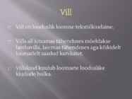 Looduslikud materjalid #2