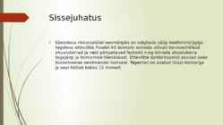 Kontoritöötaja riskianalüüs #2