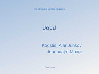 Jood