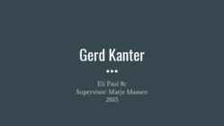 Gerd Kanter