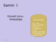 Esitlus digitehnoloogias #2