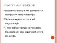 Geotermaalenergia #2