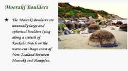 Mysterious place Moeraki Boulders-esitlus inglise keeles #2