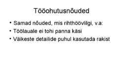 TÖÖPINGID #6