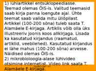Mikrobioloogia I tutvustus-Elu teke Maal 2017 #12
