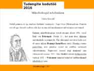 Mikrobioloogia I tutvustus-Elu teke Maal 2017 #17