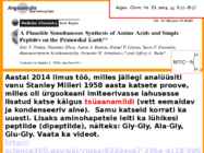 Mikrobioloogia I tutvustus-Elu teke Maal 2017 #55